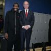 Amare Stoudemire And Mayor Bloomberg's Sight Gag
